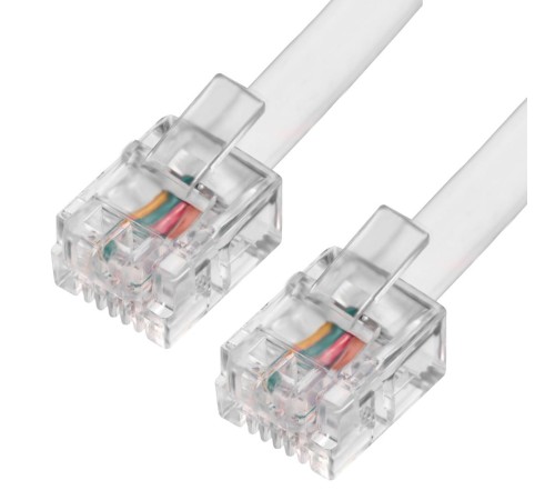 GCR Телефонный шнур удлинитель для аппарата 5.0m 6P4C (джек 6p4c - jack 6p4c) черный GCR Телефонный шнур удлинитель для аппарата 5.0m 6P4C (джек 6p4c - jack 6p4c) черный