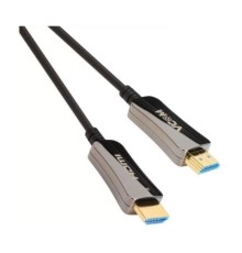 Кабель/ Активный оптический кабель HDMI 19M/M,ver. 2.0, 4K@60 Hz 15m VCOM <D3742A-15M>