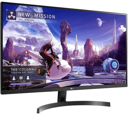 Монитор 27'' LG 27QN600-B/ LG 27QN600-B 27" IPS monitor, 2560x1440, 350cd/m2, 16:9, 5мс (GtG), HDMIx2, DP, Audio out, 75Hz, 178/178, внешний БП, FreeSync, HDR 10, VESA (100x100 мм) Монитор 27'' LG 27QN600-B/ LG 27QN600-B 27" IPS monitor, 2560x1440, 350cd/m2, 16:9, 5мс (GtG), HDMIx2, DP, Audio out, 75Hz, 178/178, внешний БП, FreeSync, HDR 10, VESA (100x100 мм)