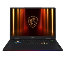 Ноутбук MSI Raider A18 HX A9WJG-216RU AMD Ryzen 9 9955HX 18" 16:10 UHD+ (3840x2400)120HzDDR5 64GB(32GB*2),2TB SSD,NV RTX 5090 (24GB GDDR7),99Whr,3,6kg,2y,Win11Home,Core Black