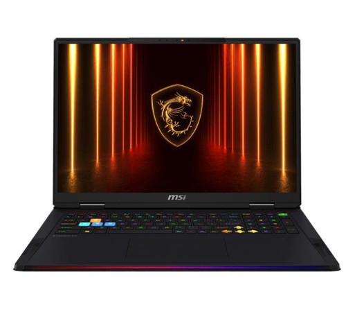 Ноутбук MSI Raider A18 HX A9WJG-216RU AMD Ryzen 9 9955HX 18" 16:10 UHD+ (3840x2400)120HzDDR5 64GB(32GB*2),2TB SSD,NV RTX 5090 (24GB GDDR7),99Whr,3,6kg,2y,Win11Home,Core Black
