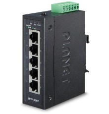ISW-500T коммутатор для монтажа в DIN рейку/ IP30 Compact size 5-Port 10/100TX Fast Ethernet Switch (-40~75 degrees C)