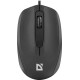 Проводная оптическая мышь Defender 52507 Alpha MB-507 черн,3D,бесшумная,1,8м