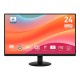 Монитор MSI PRO MP242L 23.8" 16:9 FHD(1920x1080) IPS Flat,1ms(MPRT),1000:1,100M:1,250nits,178/178,HDMI 1.4,DP 1.2,Tilt,100Hz,Black,1y war-ty