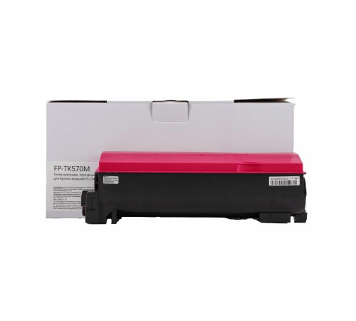 Тонер-картридж F+ imaging, пурпурный, 12 000 страниц, для Kyocera моделей FS-C5400DN/P7035cdn (аналог TK-570M /1T02HGBEU0), FP-TK570M