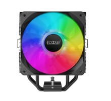 Кулер для процессора/ CPU Cooler PCCooler PALADIN EX400 ARGB (180W, 4-pin PWM, 157mm, Al/Cu, 4x6mm, ARGB, 1x120mm, 73.6CFM, 28.6dBA, 1800RPM, S: 1851/1700/1200/115X, AM5/AM4, black)