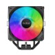 Кулер для процессора/ CPU Cooler PCCooler PALADIN EX400 ARGB (180W, 4-pin PWM, 157mm, Al/Cu, 4x6mm, ARGB, 1x120mm, 73.6CFM, 28.6dBA, 1800RPM, S: 1851/1700/1200/115X, AM5/AM4, black)
