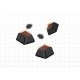 Клавиатура проводная Dareu EK87 Black (черный), подсветка Rainbow, D-свитчи Blue (tactile (clicky), dustproof), раскладка клавиатуры ENG/RUS (Мятая упаковка)