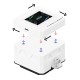 Водяное охлаждение для процессора/ Water Cooling System Thermalright Frozen Warframe SE 360 ARGB White (360mm, LED temp., Black, ARGB/ Fans: 3x120mm, 70.84CFM, 29.8dBA, 2000RPM/ Pump height 59mm, Rad thickness 27mm/ S: 1851, 1700, 1200, 115X, AM5, AM4)