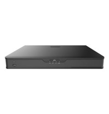 Uniview Видеорегистратор IP 16-ти канальный 4K с 16 PoE портами; Входящий поток на запись до 320Мбит/с; Поддерживаемые форматы сжатия: Ultra 265/H.265/H.264; Запись: разрешение до 4K; HDD: 2 SATA3 до