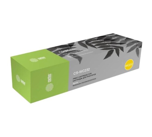-/ Картридж лазерный Cactus CS-WC232 006R01046 черный (32000стр.) для Xerox WC 232/238/245/255/5030
