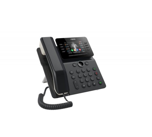 SIP-Телефон Fanvil V64, 12 SIP-акк., 3,5", 480x320 Цвет. экран, POE, БП в комп., 2x1 Gbps, Wi-Fi, BT 4.2