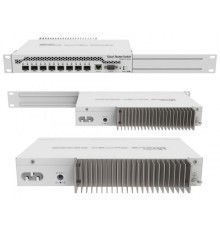 Коммутатор/ CRS309-1G-8S+IN Cloud Router Switch, desktop switch with one Gigabit Ethernet port and eight SFP+ 10Gbps ports
