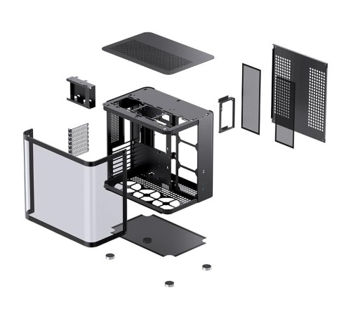 Корпус без блока питания/ Case JONSBO TK-2, Midi-Tower, TG, no fans, 1xUSB-A 3.2 + 1xUSB-C 3.2, ATX, mATX, mITX Black Корпус без блока питания/ Case JONSBO TK-2, Midi-Tower, TG, no fans, 1xUSB-A 3.2 + 1xUSB-C 3.2, ATX, mATX, mITX Black