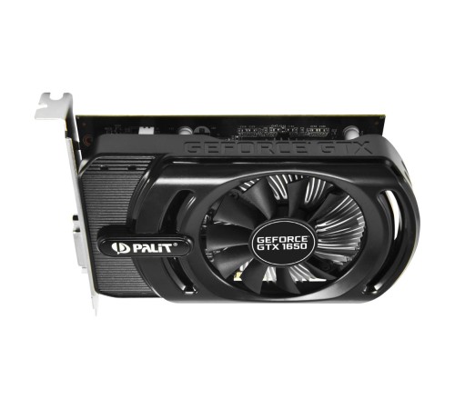 Видеокарта Palit PA-GTX1650 StormX  6G GTX1650 STORMX 4G GDDR5 128bit DVI HDMI NE51650006G1-1170F (Вскрытая упаковка)