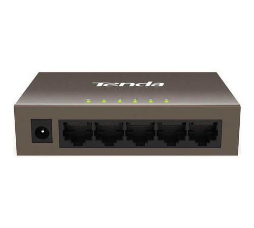 Коммутатор/ Tenda TEF1005D  Fast 10/100Mbps 5 port fast ethernet switch