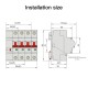 Выключатель автоматический MOES Zigbee circuit breaker 1P 16A