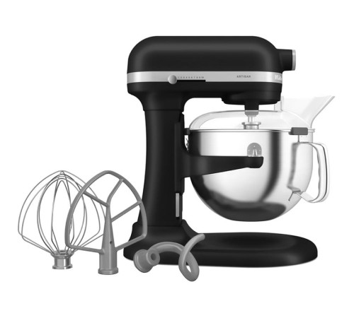 Настольный миксер KitchenAid Настольный миксер с откидным блоком  Artisan 5.6 л, черный матовый