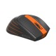 Мышь A4Tech Fstyler FG30S серый/оранжевый оптич. 2000dpi silent беспров. USB 6but (FG30S ORANGE)