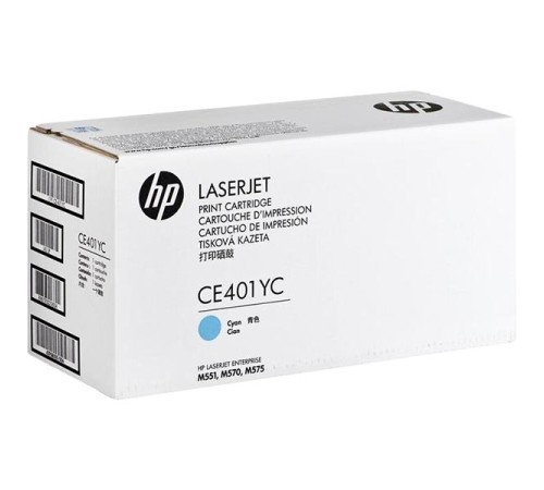 Тонер-картридж/ HP 507Y Cyn Opt Contr LJ Toner Crtg Тонер-картридж/ HP 507Y Cyn Opt Contr LJ Toner Crtg