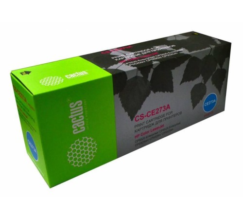 -/ Картридж лазерный Cactus CS-CE273A CE273A пурпурный (15000стр.) для HP LJ Ent CP5525