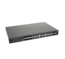 Коммутатор с PoE/ SW-32G4X-3L Управляемый L3 PoE коммутатор Gigabit Ethernet на 16xGE RJ-45 c PoE + 8xGE Combo (RJ-45 + SFP) + 4x10G SFP+ Uplink.