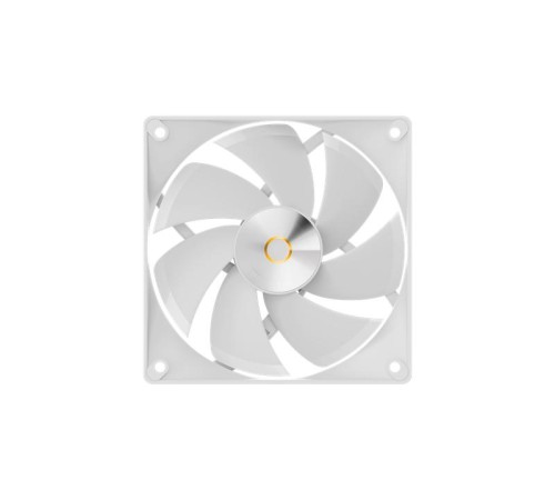 Вентилятор для корпуса Ocypus Delta F12 WH 3 IN 1, 120x120x25mm, 4-PIN PWM, 500-2000 RPM, 29 DBA MAX, HYDRO BEARING