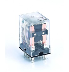 Промежуточное реле 2 конт. с LED инд. 5А 230В AC ПР-102