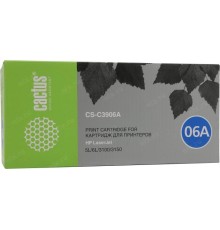 -/ Картридж лазерный Cactus CS-C3906A C3906A черный (2500стр.) для HP LJ 5L/6L/3100/3150