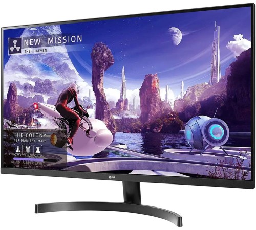 Монитор 27'' LG 27QN600-B/ LG 27QN600-B 27" IPS monitor, 2560x1440, 350cd/m2, 16:9, 5мс (GtG), HDMIx2, DP, Audio out, 75Hz, 178/178, внешний БП, FreeSync, HDR 10, VESA (100x100 мм) Монитор 27'' LG 27QN600-B/ LG 27QN600-B 27" IPS monitor, 2560x1440, 350cd/m2, 16:9, 5мс (GtG), HDMIx2, DP, Audio out, 75Hz, 178/178, внешний БП, FreeSync, HDR 10, VESA (100x100 мм)