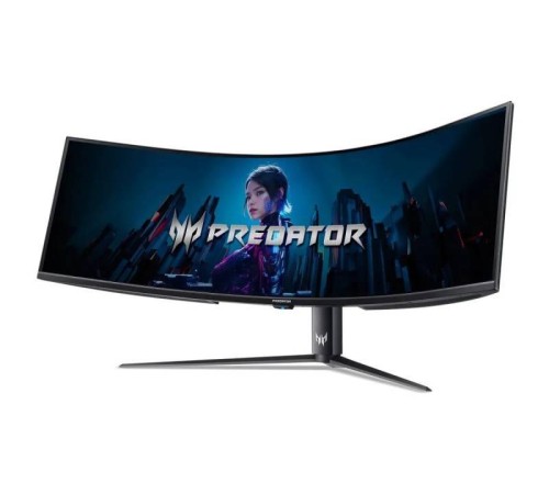 Монитор Acer Predator Z57bmiiphuzx 57" VA 7680x2160 120 Hz 1000cd/m2 1ms 2xHDMI(2.1) + 1xDP + 1xTypeC(PD90W) + USB3.2(1up4down) + Audio out+Speaker 10Wx2 110 H.Adj