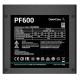 Блок питания Deepcool PF600 80+ (ATX 2.4 600W, PWM 120mm fan, 80 PLUS, Active PFC) RET