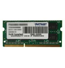 Оператвная память Patriot DDR3 8GB 1600MHz SO-DIMM SINGLE 1*8GB CL11 11-11-11 1.5V