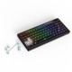 Клавиатура механическая беспроводная Dareu A84 Pro Black (черный), 84 клавиши, switch BlueSky V3 (linear), подсветка RGB, подключение проводное+Bluetooth+2.4GHz, аккумулятор 2000mAh (Вскрытая упаковка)