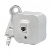 Quteo Розетка RJ45 кат.5е UTP БЕЛ