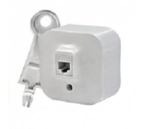 Quteo Розетка RJ45 кат.5е UTP БЕЛ