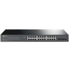 Коммутатор/ 28-Port Gigabit Smart Switch with 24-Port PoE+, 24? Gigabit PoE+ Ports, 4? Gigabit SFP Slots