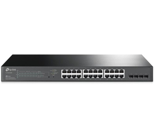 Коммутатор/ 28-Port Gigabit Smart Switch with 24-Port PoE+, 24? Gigabit PoE+ Ports, 4? Gigabit SFP Slots