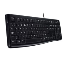 Клавиатура Logitech Keyboard K120, USB, black, Rus/Eng, [920-002522]