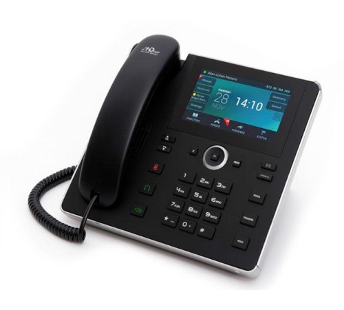 Телефон IP/ SfB 450HD IP-Phone PoE GbE and external power supply Black Телефон IP/ SfB 450HD IP-Phone PoE GbE and external power supply Black