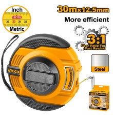 Мерная лента стальная 30 м INGCO HSMT8430