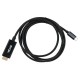 Кабель-адаптер/ Кабель-адаптер USB 3.1 Type-Cm --> HDMI A(m) 3840x2160@30Hz, 1.8m VCOM <CU423C>
