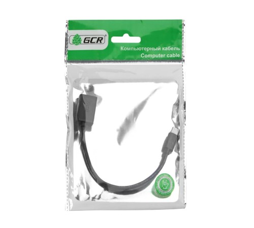 Greenconnect Адаптер переходник OTG 0.5m USB 2.0, CM/AF, черный, 28/28 AWG, экран, армированный, морозостойкий, GCR-UCO1AF-BB2S-0.5m Greenconnect Адаптер переходник OTG 0.5m USB 2.0, CM/AF, черный, 28/28 AWG, экран, армированный, морозостойкий, GCR-UCO1AF-BB2S-0.5m
