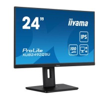 Монитор LCD 23.8'' 16:9 2560х1440(WQHD) IPS, 100 Hz, 300 cd/m2, 1000:1, 80M:1, 0,5 ms, HDMI, DP, USB-Hub, Height adj, Pivot, Tilt, Swivel, Speakers, Black (Мятая упаковка)