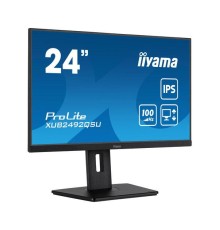 Монитор LCD 23.8'' 16:9 2560х1440(WQHD) IPS, 100 Hz, 300 cd/m2, 1000:1, 80M:1, 0,5 ms, HDMI, DP, USB-Hub, Height adj, Pivot, Tilt, Swivel, Speakers, Black (Мятая упаковка)