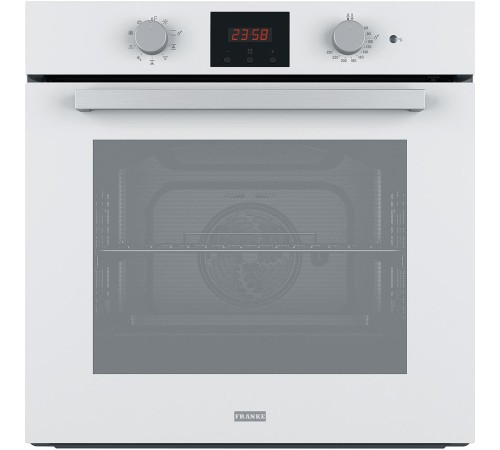 Духовой шкаф Franke FSL 86 H WH/ Best, Серия SMART, Электрический духовой шкаф, 60 см, 71л, дисплей, эмаль легкой очистки, белый