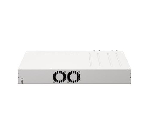 Коммутатор/ CRS510-8XS-2XQ-IN Cloud Router Switch, a versatile 100 Gigabit switch that offers speed, value, and diverse connectivity options. 2x 100 Gigabit QSFP28 ports, 8x 25 Gigabit SFP28 ports, dual hot-swap power supplies Коммутатор/ CRS510-8XS-2XQ-IN Cloud Router Switch, a versatile 100 Gigabit switch that offers speed, value, and diverse connectivity options. 2x 100 Gigabit QSFP28 ports, 8x 25 Gigabit SFP28 ports, dual hot-swap power supplies