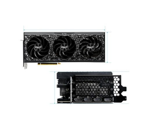Видеокарта/ VGA Palit GeForce RTX 4090 GameRock 24Gb 384bit GDDR6X