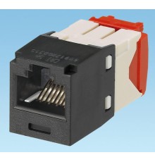 Неэкранированный модуль MiniCom TX5e черный/ Mini-Com Module, Cat 5e, UTP, 8 pos 8 wi