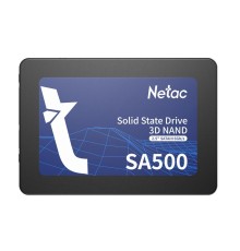 SSD накопитель Netac SSD SA500 512GB 2.5 SATAIII 3D NAND, R/W up to 520/450MB/s, TBW 240TB, 3y wty